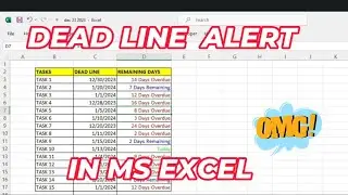 how to create due date alert in excel | Automatic Expiry Dates Highlights in Excel