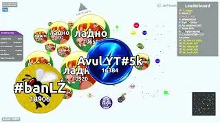 AGAR.IO SERVER TAKEOVER WITH BOTS #1312 || OP-BOTS.COM