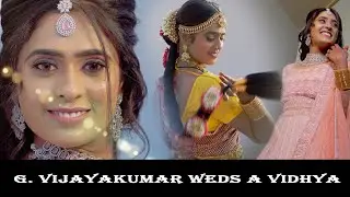 Vijayakumar with Vidhya wedding montage song 4 k