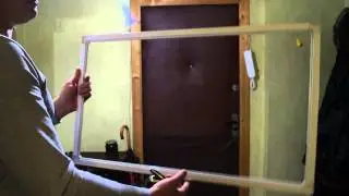 Ремонт окон. Изготовление москитной сетки.