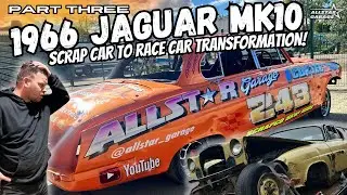 1966 MK10 Banger Racing Build SCRAP CAR to RACE CAR! Part 3