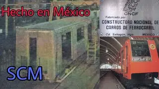 los trenes del metro que fueron hechos en México. breve historia de concarril
