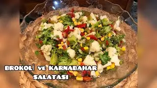 NEFİS BİR KIŞ SALATASI 😍”BROKOLİ ve KARNABAHAR SALATASI “ Bu Tarife Bayılacaksınız🤤🤤