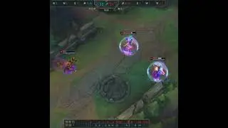 [LoL 2023 Sept] 적 갱플한테 제대로 한방 맞고 후퇴하는 우리팀 😒