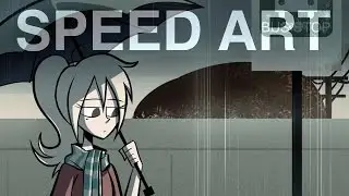 TIME LAPSE ART #02 - Rainy Day