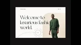 Fashion Ecommerce Website Interaction Design.