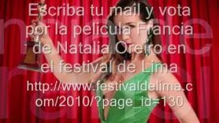 Voten por Natalia Oreiro