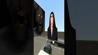 Rosalia Bizcochito And Granny Nextbot  On Road Gmod