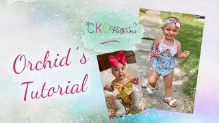 Orchid's Bow Romper Sewing Tutorial by CKC Patterns