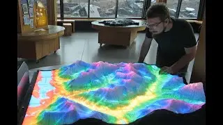 Tactile Terrain 3D Cartographic Display