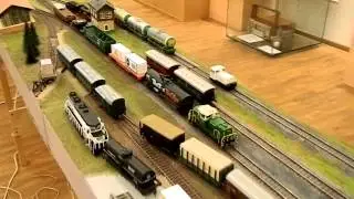 макет железной дороги, в 1:87, стандарт PaRMa-Modul , Пермь