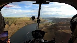 Snake River Helicopter Flight, Part 2 (HD)
