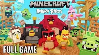 Minecraft x Angry Birds DLC - Full Game Walkthrough