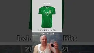 The gold one from 2020 is special 🇮🇪🔥 #FootballShirts #FootballKits #SoccerJerseys