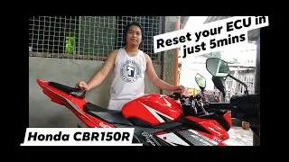 Honda CBR150R ECU RESET in just 5mins (Tagalog)
