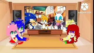 sonic characters react sonic react to sonic x rouge on deviantart