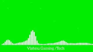 Audio Spectrum Visualizer Green Screen