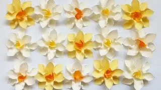 Narcissus made of paper with your own hands#