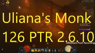 GR 126 Uliana's Monk PTR Pre Season 22 ~1600 Paragon
