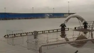Теплое море и холодный воздух