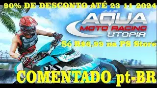 Aqua Moto Racing Utopia - PS5 Gameplay COMENTADO-Legendado pt-BR
