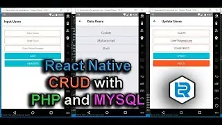 React Native - CRUD with Rest API PHP (Part 11)
