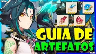 GUIA DE ARTEFATOS! GENSHIN IMPACT