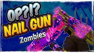 Is the NEW NAIL GUN Any Good In Zombies?! Full damage | Cold War Zombies Outbreak