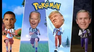 Biden & The Boys squad up in Pokémon Scarlet & Violet (AI Voice Meme)