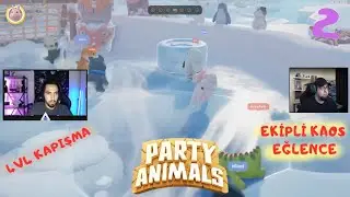 Ekipli 4v4 Kapışıyoruz Party Animals ( 