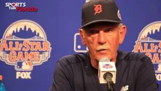 2013 MLB All Star Game Jim Leyland Gets Emotional Talking About Mariano Rivera