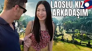 🇱🇦LAOSLU KIZ DAVET ETTİ! | RUHLAR ŞEHRİNE GİDİYORUZ | Buddha park Laos Vientiane