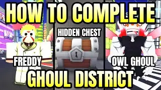 How To Complete Ghoul District Quests in Anime Champions Simulator (Roblox)