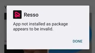 App not installed as package appears to be invalid problem Solved 🔥