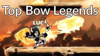 Top Bow Legends in Brawlhalla • 1v1 Gameplay