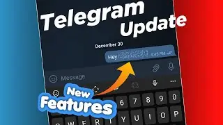 Telegram new update 2022 | Telegram new features 2022 | Telegram Message hide