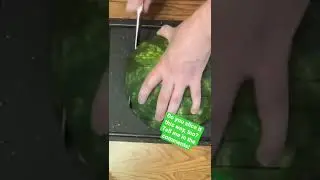Popsicle style watermelon slices - Quick and Easy #shorts