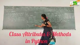 Attributes & Methods | Python | SNSINSTITUTIONS 