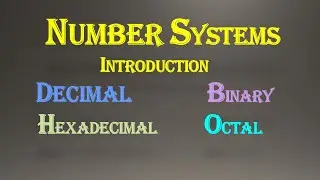 Number Systems introduction || base or radix in number systems
