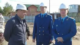 Прокурор Забайкальского края Александр Яновский посетил объект строительства детского сада