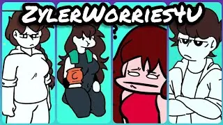 ZylerWorries4U | TikTok Animation Compilation from @zylerworries4u