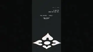 Paul Blanco Digital Double Single "Blem" / 24. 04. 26. FRI. 6PM (KST) #paulblanco #폴블랑코