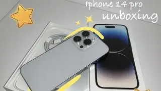 Unboxing Iphone 14 Pro(´・ω・｀)
