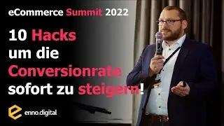 🚀 10 ULTIMATIVE Conversionrate-Booster: SOFORT mehr Umsatz im Onlineshop! | eCommerce Summit 🚀