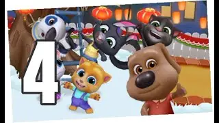 My Talking Tom Friends: Part 4 - HD Gameplay | Walkthrough