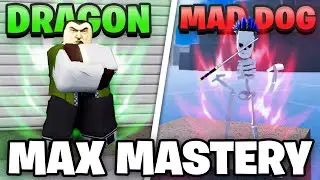 YAKUZA?! | i Obtained MAX MASTERY Dragon and Mad Dog in AUT (Roblox)