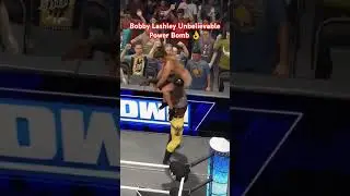 Bobby Lashley Unbelievable Power Bomb 