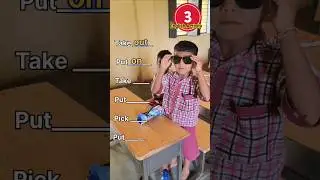 English Activity -3 | Phrasal Verbs | Easy English | Teacher Innovation Ideas 