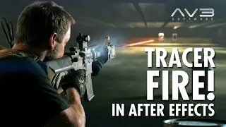 Tracer fire with Red Giant Trapcode Particular
