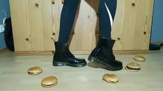 Dr. martens crush fast food burgers 